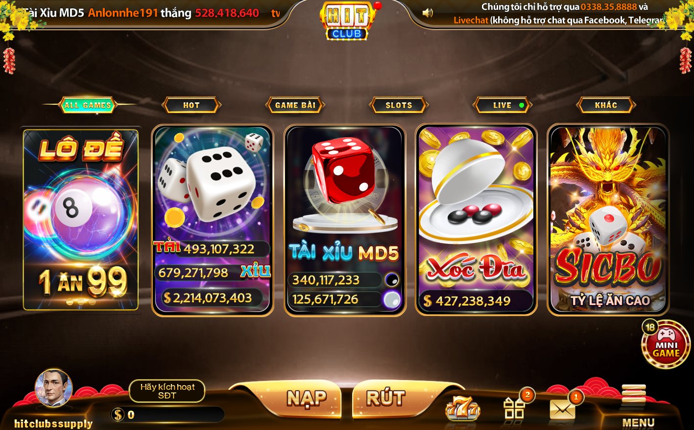 Tài xỉu nổ hũ - Top 10 game uy tín, tỷ lệ nổ hũ cao 1 image 15